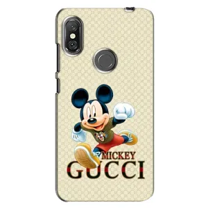 Чехол Disney Mouse Xiaomi Redmi Note 6 Pro (PREMIUMPrint) (Mikki Gucci)