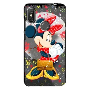 Чехол Disney Mouse Xiaomi Redmi Note 6 Pro (PREMIUMPrint) (Minni с бантиком)
