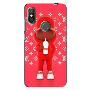 Крутые Чехлы Луи Виттон для Xiaomi Redmi Note 6 Pro (AlphaPrint) (Модный стиль)