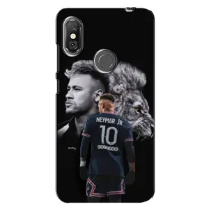 Чохол Неймар для Xiaomi Redmi Note 6 Pro (AlphaPrint) (Неймар Лев)
