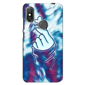 Чохол з принтом «Радужне серце» для Xiaomi Redmi Note 6 Pro