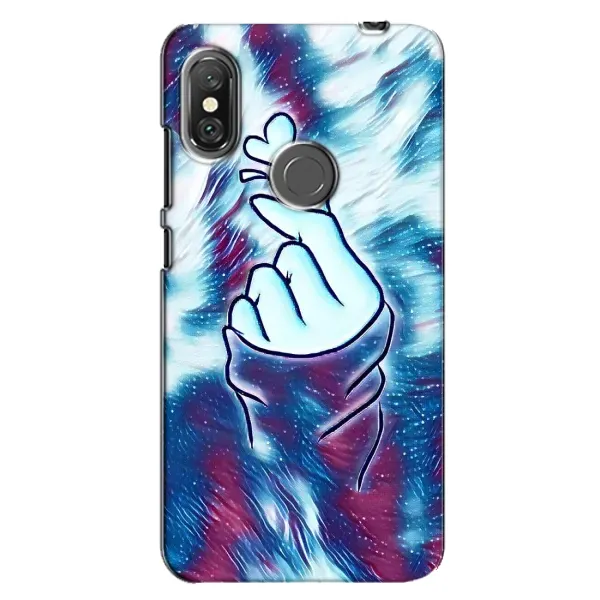 Чохол з принтом «Радужне серце» для Xiaomi Redmi Note 6 Pro Чохол з принтом «Радужне серце» для Xiaomi Redmi Note 6 Pro