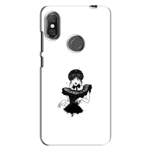 Чохли Венсдей на Xiaomi Redmi Note 6 Pro Уенсдей (AlphaPrint) (танець Венздей)