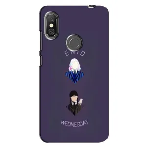 Чохли Венсдей на Xiaomi Redmi Note 6 Pro Уенсдей (AlphaPrint) (Венздей і подруга)