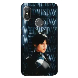 Чохли Венсдей на Xiaomi Redmi Note 6 Pro Уенсдей (AlphaPrint) (Венздей кішка)