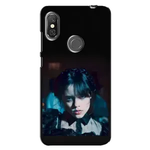 Чохли Венсдей на Xiaomi Redmi Note 6 Pro Уенсдей (AlphaPrint) (погляд Венздей)