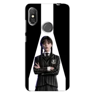 Чохли Венсдей на Xiaomi Redmi Note 6 Pro Уенсдей (AlphaPrint) (W-Wednesday)