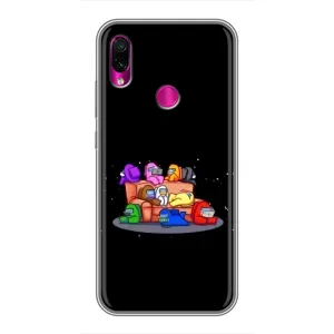 Чохли Амонг Ас для Xiaomi Redmi Note 7 Pro (AlphaPrint) (Амонг-ас)