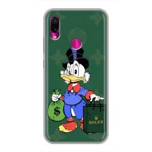 Чехли для Xiaomi Redmi Note 7 Pro - Скрудж МакДак Louis Vuitton (PREMIUMPrint) (Богата Утка)