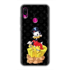 Чехли для Xiaomi Redmi Note 7 Pro - Скрудж МакДак Louis Vuitton (PREMIUMPrint) (Богатство Макдака)