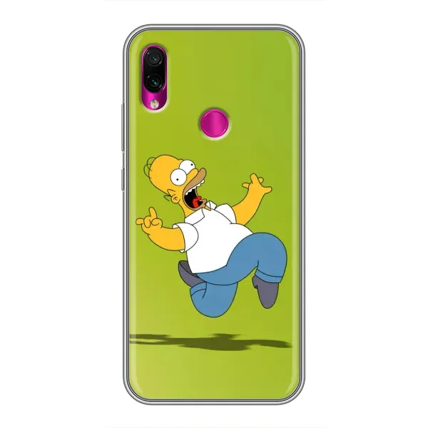 Чохол з принтом «Гомер Сімпсон» для Xiaomi Redmi Note 7 Pro