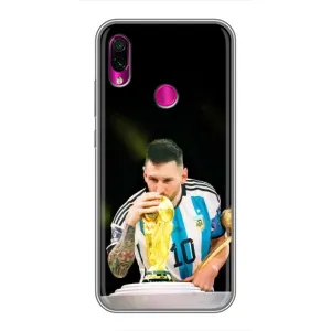 Чохли для Xiaomi Redmi Note 7 Pro (Leo чемпіон) (AlphaPrint) (Кубок Мессі)