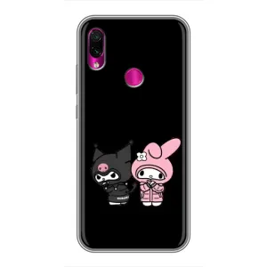 Чехол с кроликом Куроми на Xiaomi Redmi Note 7 Pro (Куроми и Мелоди)