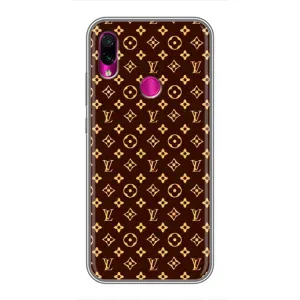 Чохли Луі Вітон для Xiaomi Redmi Note 7 Pro (AlphaPrint - LOUIS VUITTON) (лого LOUIS VUITTON)