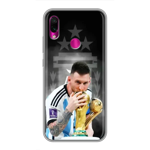 Чохол з принтом «Мессі Чемпіон» для Xiaomi Redmi Note 7 Pro Чохол з принтом «Мессі Чемпіон» для Xiaomi Redmi Note 7 Pro