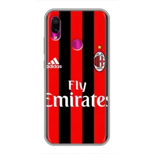 Чохли для Xiaomi Redmi Note 7 Pro (VPrint) - Футбольні клуби (Milan)