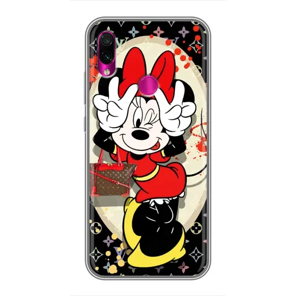 Чохол з принтом «Мінні peace» для Xiaomi Redmi Note 7 Pro
