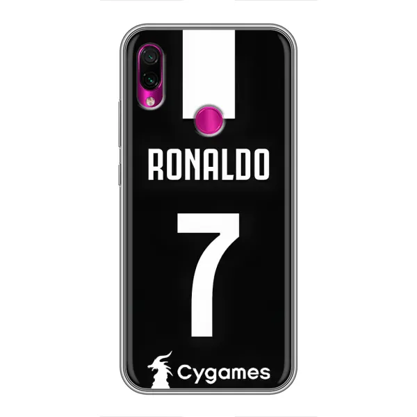 Чехол с принтом «RONALDO 7» для Xiaomi Redmi Note 7 Pro Чехол с принтом «RONALDO 7» для Xiaomi Redmi Note 7 Pro