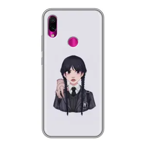 Чохли Венсдей на Xiaomi Redmi Note 7 Pro Уенсдей (AlphaPrint) (Венздей і Річ)