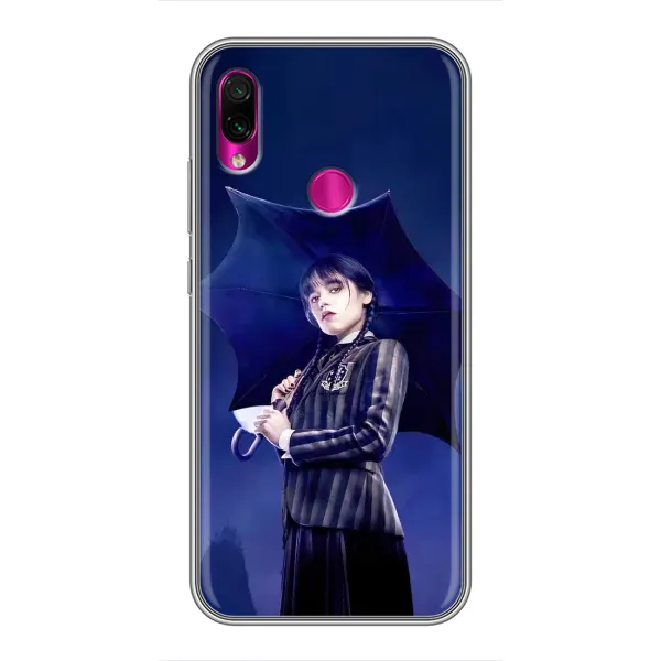 Чехол с принтом «Уэнздей с зонтом» для Xiaomi Redmi Note 7 Pro Чехол с принтом «Уэнздей с зонтом» для Xiaomi Redmi Note 7 Pro