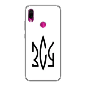 Чохли для Xiaomi Redmi Note 7 Pro Укр. Символіка (AlphaPrint) (ЗСУ герб)