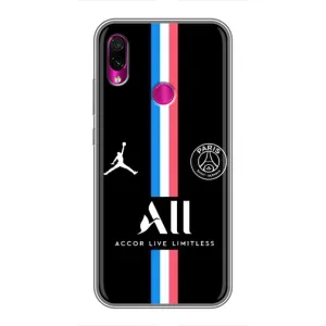 Чехлы PSG для Xiaomi Redmi Note 7 (AlphaPrint) (футболка ПСЖ)