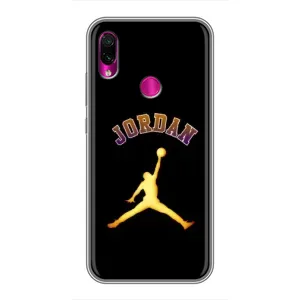 Чехлы для Xiaomi Redmi Note 7 - с картинкой JORDAN (AlphaPrint) (Jordan Gold)