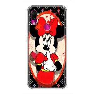 Чехол Disney Mouse Xiaomi Redmi Note 7 (PREMIUMPrint) (Минни Маус ЛВ)