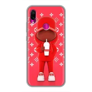 Круті Чохли Луі Віттон для Xiaomi Redmi Note 7 (AlphaPrint) (Модний стиль)