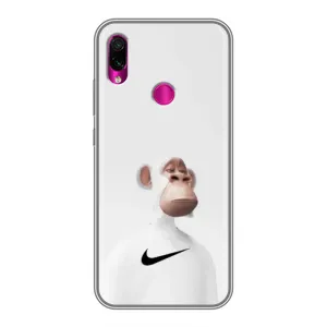 Чехлы с Обезьянами NFT для Xiaomi Redmi Note 7 (AlphaPrint) (обезьяна NFT Nike)
