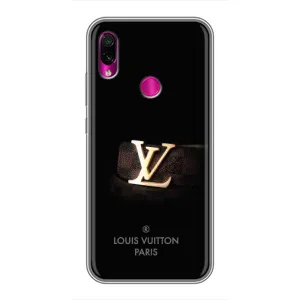 Чохли Луі Вітон для Xiaomi Redmi Note 7 (AlphaPrint - LOUIS VUITTON) (ремінець LV)