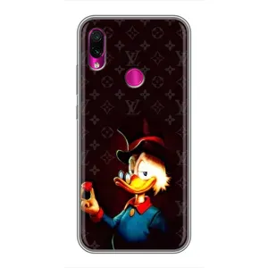 Чехли для Xiaomi Redmi Note 7 - Скрудж МакДак Louis Vuitton (PREMIUMPrint) (Скрудж з ботліантом)