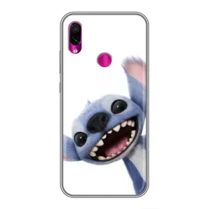 Чехол с принтом Стич на Xiaomi Redmi Note 7 (Стич)