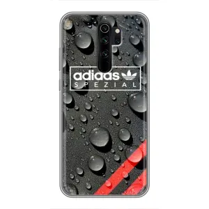 Чехлы Адидас для Xiaomi Redmi Note 8 Pro (AlphaPrint) (Адидас принт)