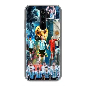 Чохли Мессі для Xiaomi Redmi Note 8 Pro (AlphaPrint) (Аргентина Мессі)