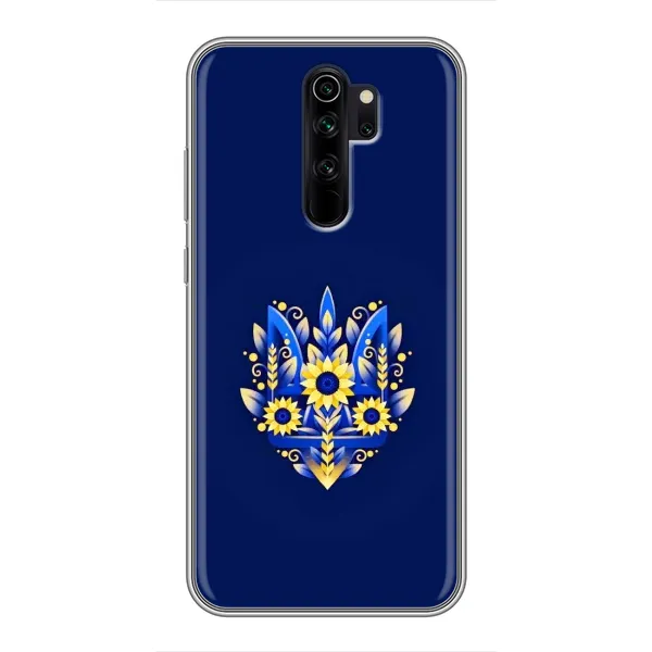 Чохол з принтом «Квітковий Герб» для Xiaomi Redmi Note 8 Pro