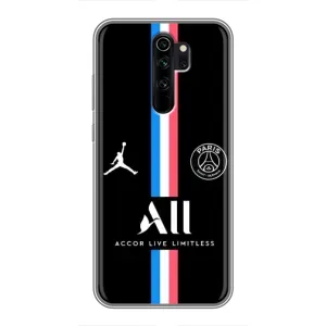 Чохли PSG для Xiaomi Redmi Note 8 Pro (AlphaPrint) (футболка ПСЖ)