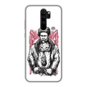 Чохли для Xiaomi Redmi Note 8 Pro с принтом Тараса Шевченко (AlphaPrint) (Козак Шевченко)