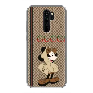 Чехлы ГУЧЧИ для Сяоми Редми Ноут 8 Про (AlphaPrint) (Mickey GUCCI)