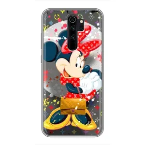 Чехол Disney Mouse Xiaomi Redmi Note 8 Pro (PREMIUMPrint) (Minni с бантиком)