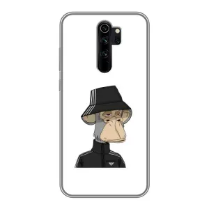 Чехлы с Обезьянами NFT для Xiaomi Redmi Note 8 Pro (AlphaPrint) (обезьяна NFT Adidas)
