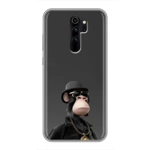 Чехлы с Обезьянами NFT для Xiaomi Redmi Note 8 Pro (AlphaPrint) (Обезьяна NFT)