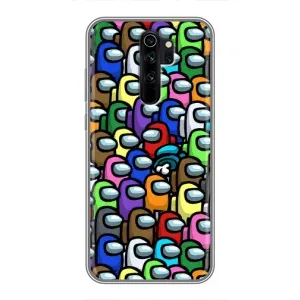 Чохли Амонг Ас для Xiaomi Redmi Note 8 Pro (AlphaPrint) (Убитий)