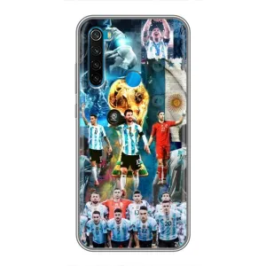 Чохли Мессі для Xiaomi Redmi Note 8 (AlphaPrint) (Аргентина Мессі)