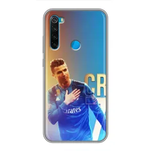 Чехол Криштиану Роналду для Xiaomi Redmi Note 8 (AlphaPrint)