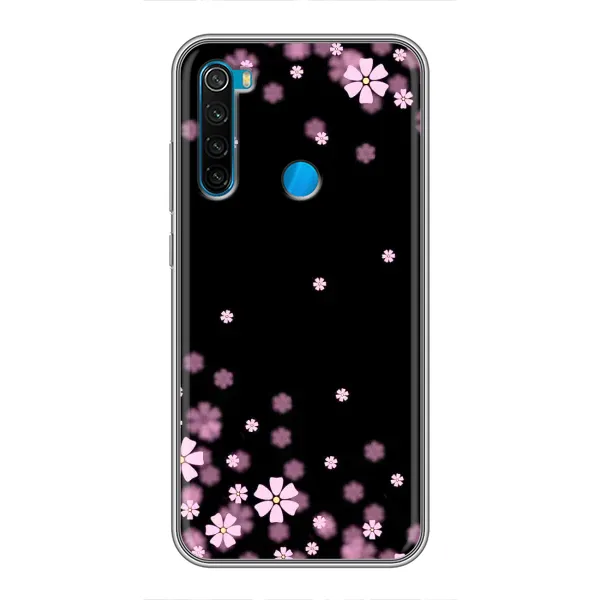 Чехол с принтом «Цветочки маленькие» для Xiaomi Redmi Note 8 Чехол с принтом «Цветочки маленькие» для Xiaomi Redmi Note 8