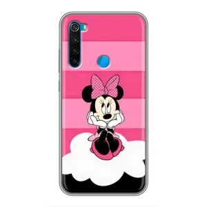 Эксклюзивный чехол для Xiaomi Redmi Note 8 (AlphaPrint - Мультяшные) (Девочка Maus)