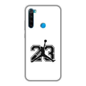 Чехлы для Xiaomi Redmi Note 8 - с картинкой JORDAN (AlphaPrint) (Jordan 23)