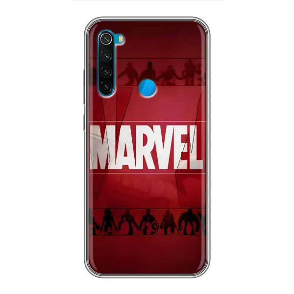 Чехол с принтом «MARVEL» для Xiaomi Redmi Note 8 Чехол с принтом «MARVEL» для Xiaomi Redmi Note 8