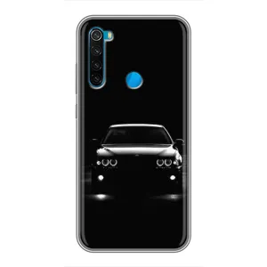 Чохол для Сяомі Редмі Нот 8 - з принтом БМВ (AlphaPrint) (Машина BMW)